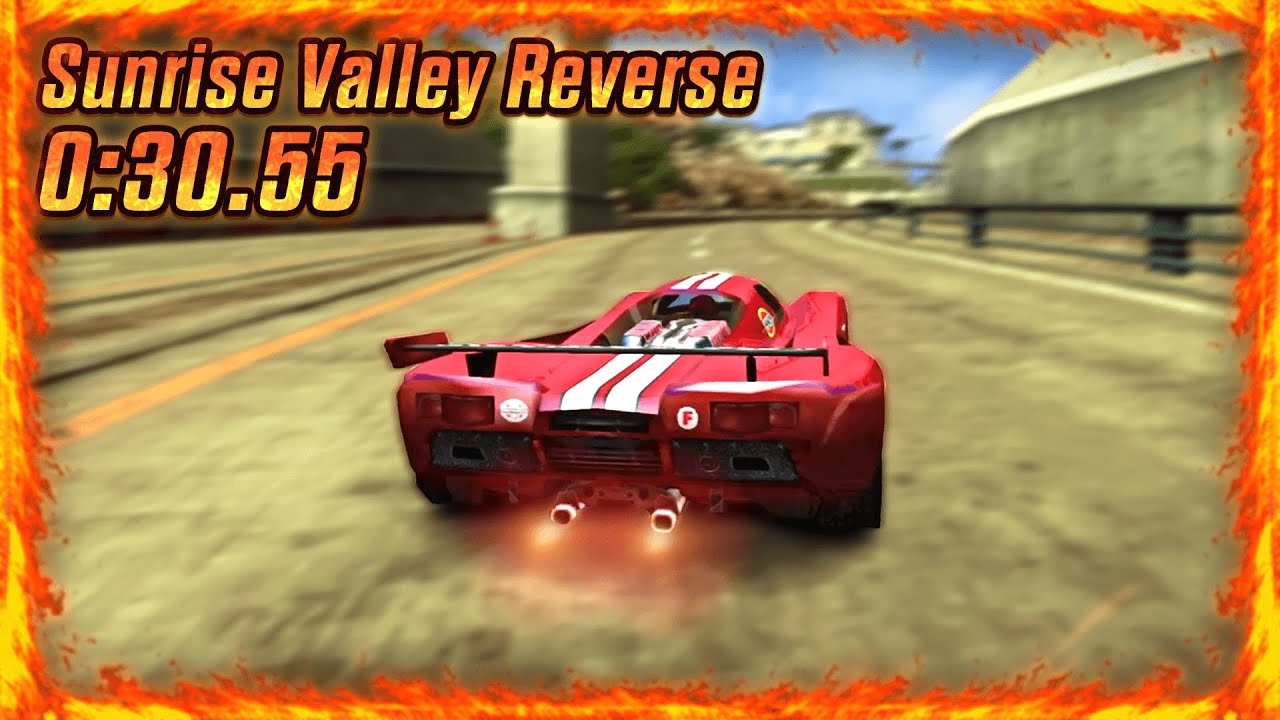[WR] Burnout Legends: Sunrise Valley Reverse [