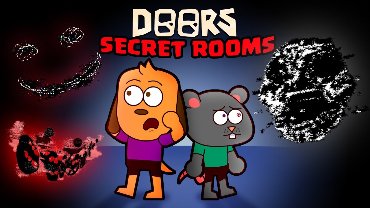 Dogo e Ratch em Doors: Secret Rooms (roblox) | Animação
