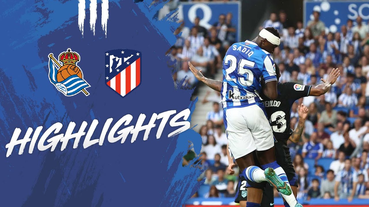 HIGHLIGHTS | J4 | LALIGA 22-23 | Real Sociedad 1 - 1 Atlético de Madrid