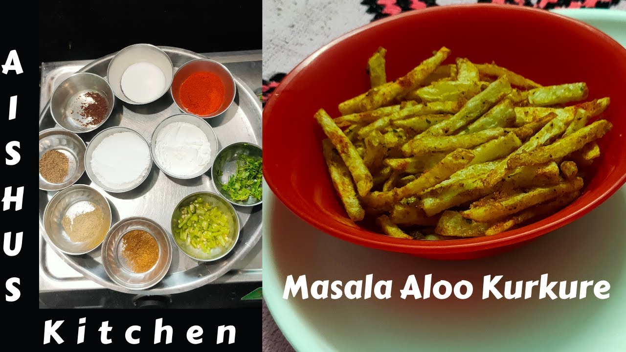 Masala ALoo Kurkure  | Aloo kurkure |How to make and Ingredients  | Aishu's Kitchen