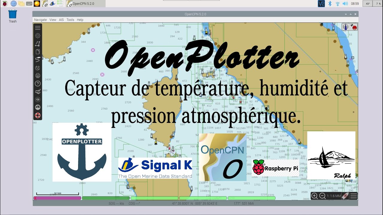 13. OpenPlotter - Capteur de température, humidité et pression atmosphérique