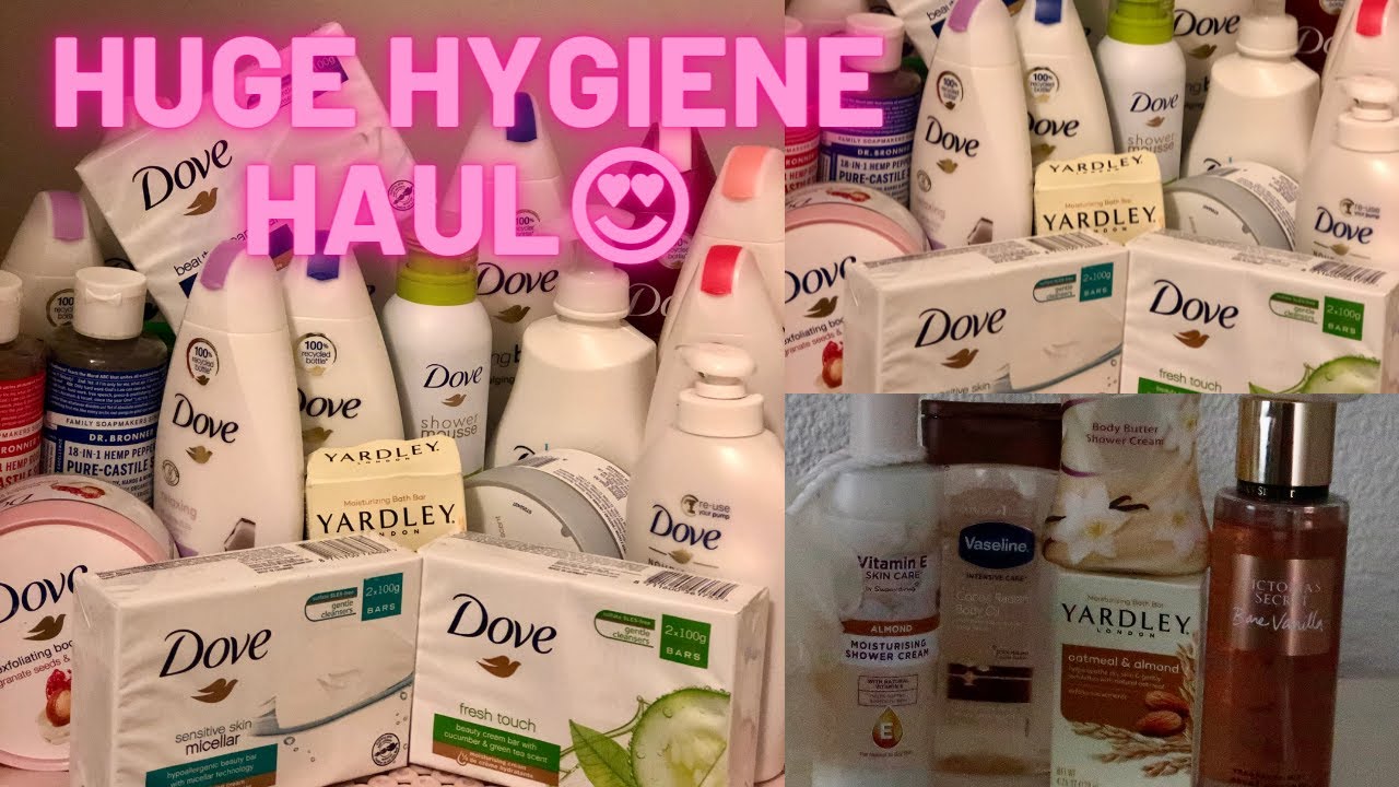 HYGIENE HAUL | DOVE BODY CARE PRODUCTS/TOILETRIES TO SMELL AND FEEL GOOD ALL DAY!
