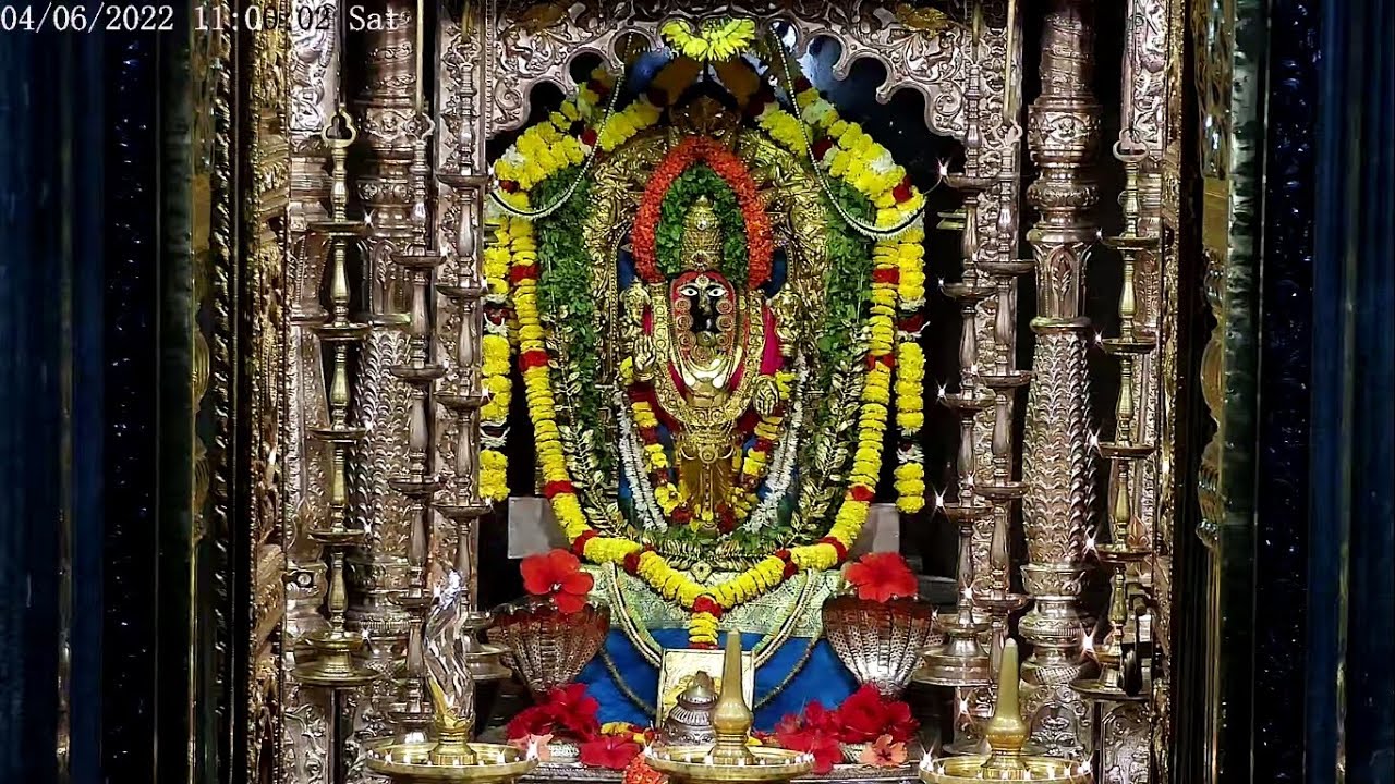 Shree Mahalasa Narayani Venkatesh Alankar & Mahamngalarati Live  4th June  2022