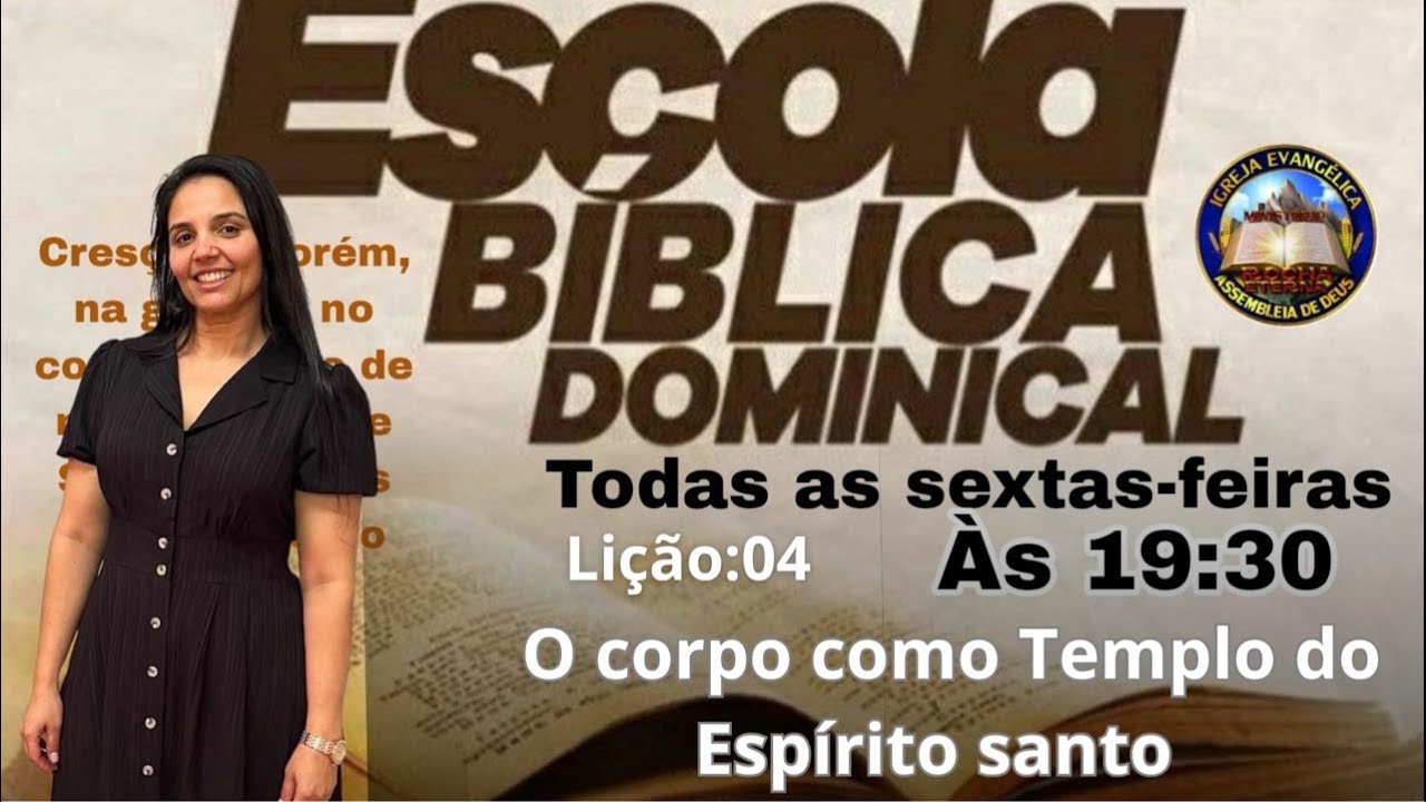 EBD O corpo como templo do Espirito Santo