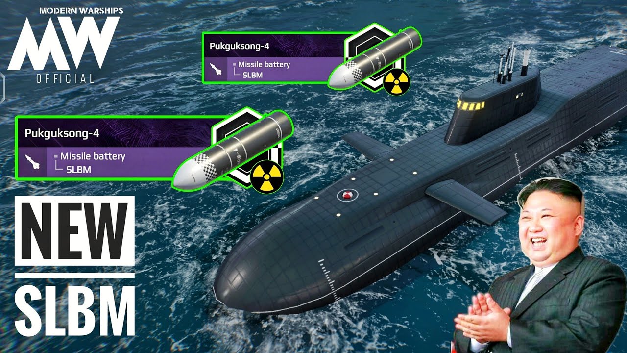 Pukguksong-4 New North Korean SLBM 🔥 INS S5 Gameplay - Modern Warships 