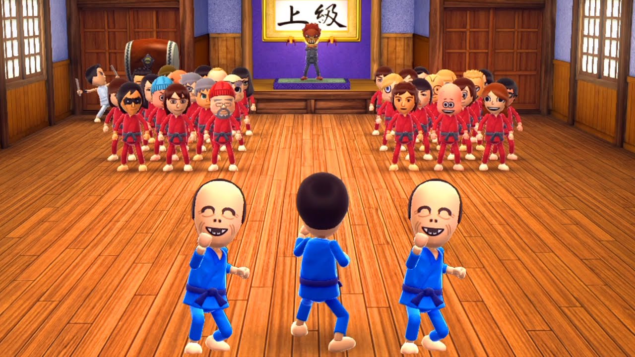 Wii Party U Dojo Domination Play as Phantom Of the Opera (Hardest Difficulty)