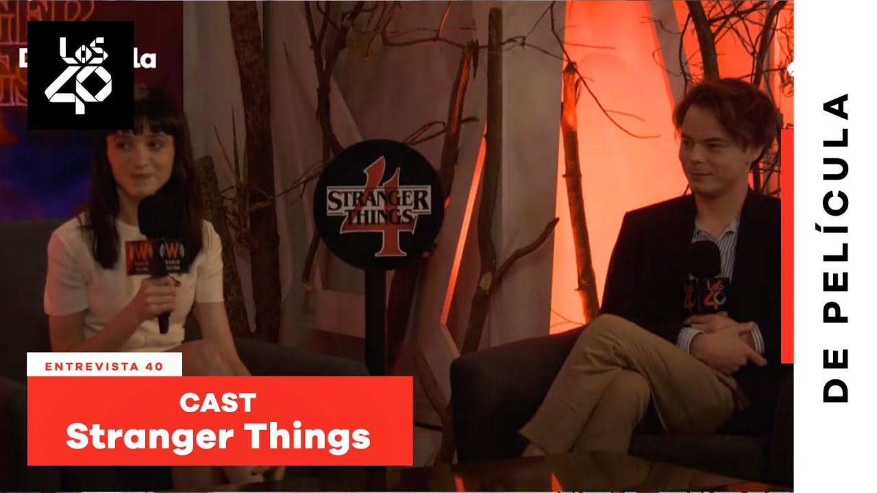 LOS40 Videochat con el cast de Stranger Things