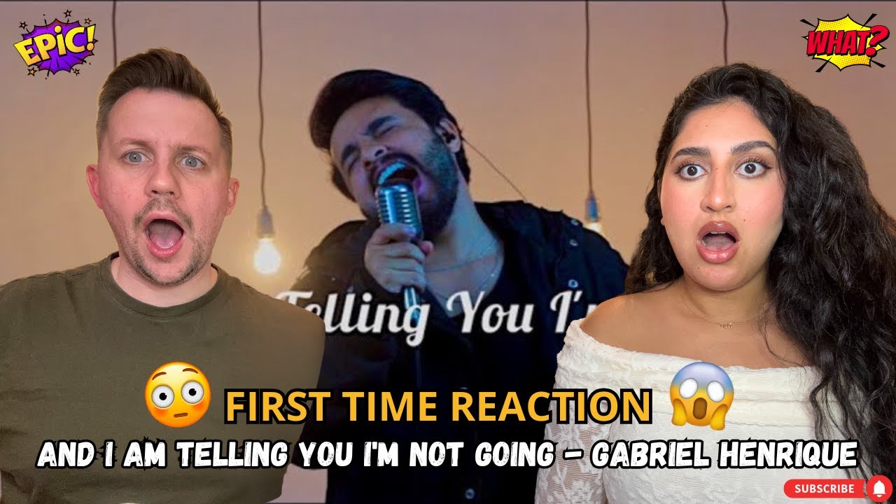 Introducing husband to Gabriel Henrique for the first time! I Am Telling You I'm Not Going REACTION