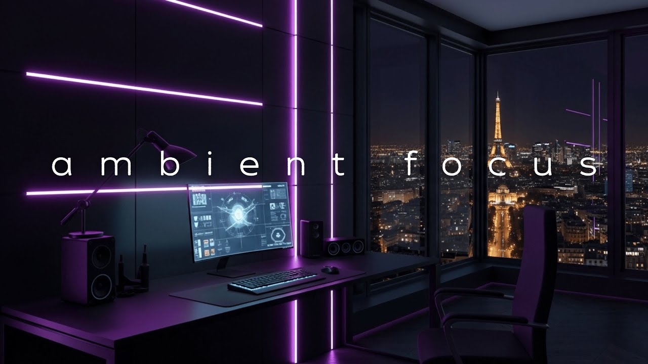 Clear Mind Mode – Ambient Focus Music for Study, Work & Deep Thinking | Minimalist Chillstep