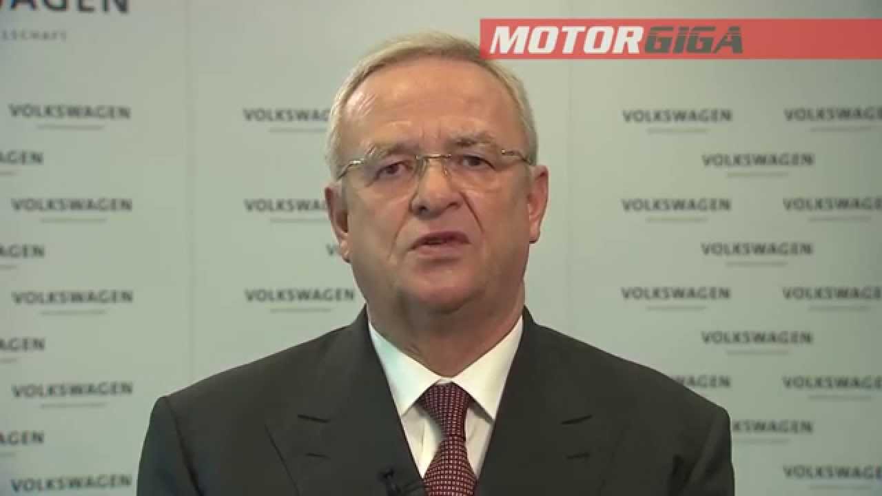 Martin Winterkorn, presidente de VW, pide disculpas
