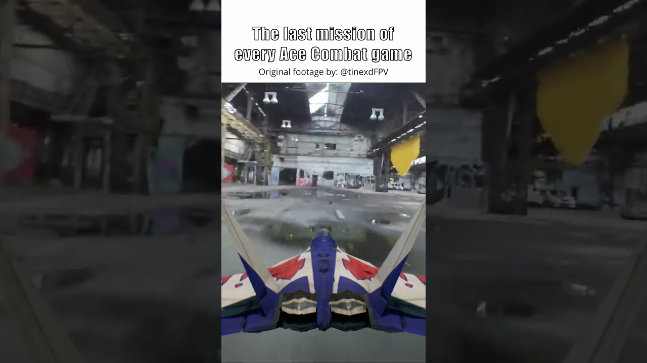 The end of every Ace Combat game - Original footage by 