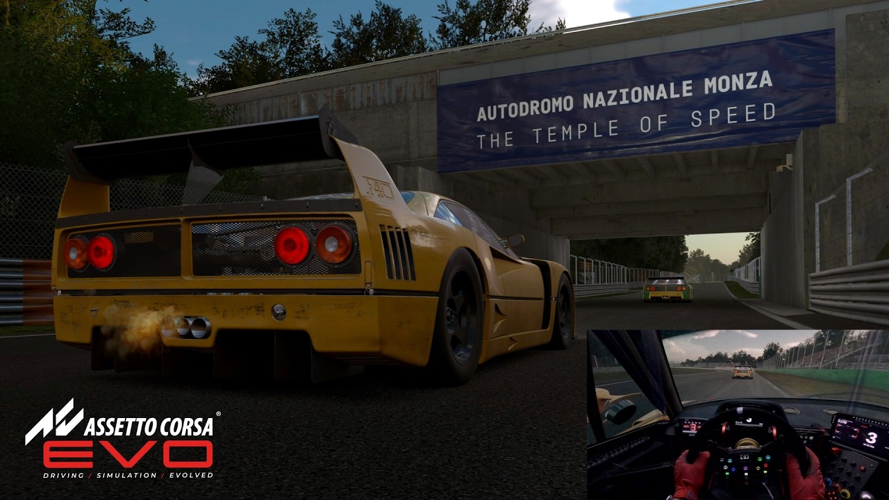 AC EVO | L'OPEN FRAPADINGUE ! | F40-LM A MONZA
