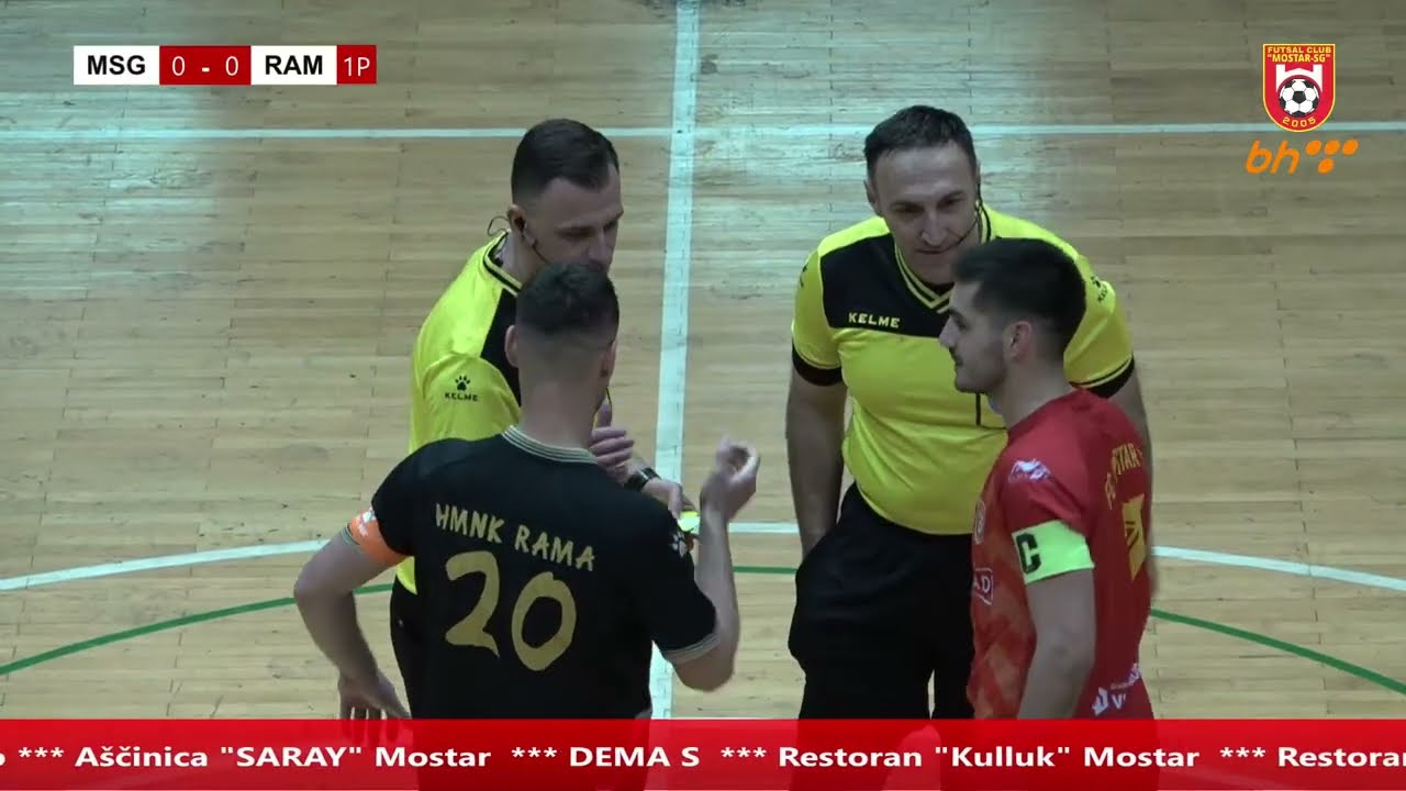 FC Mostar SG ‘Staklorad’ - HMNK Rama | 16. kolo Premijer futsal lige BiH