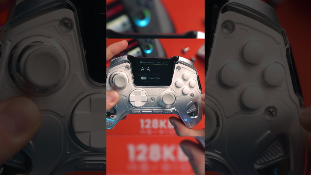 This Controller's Screen Lets You