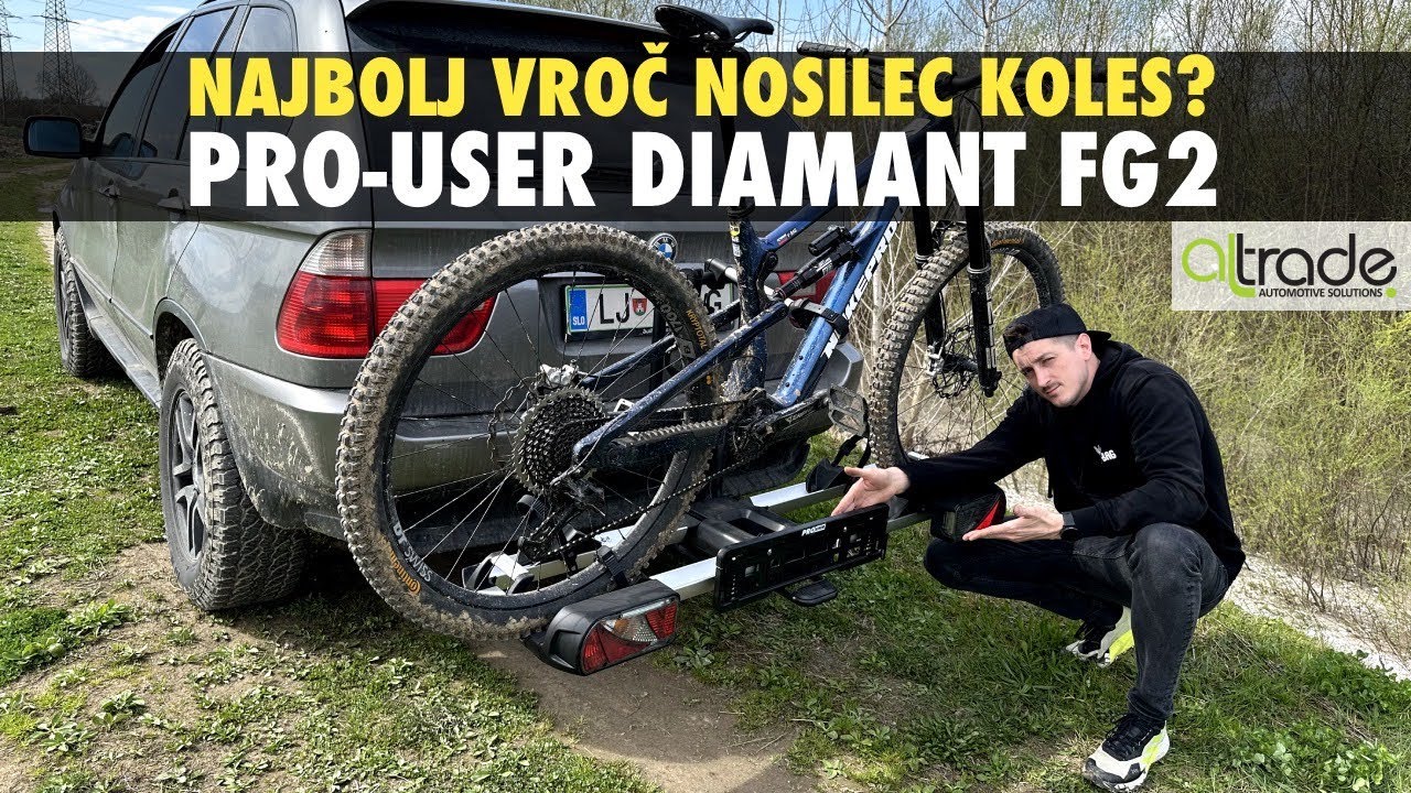 TRENUTNO NAJBOLJ VROČ NOSILEC KOLES? - [Testura #21] - Pro-User Diamant FG2 // Altrade.si