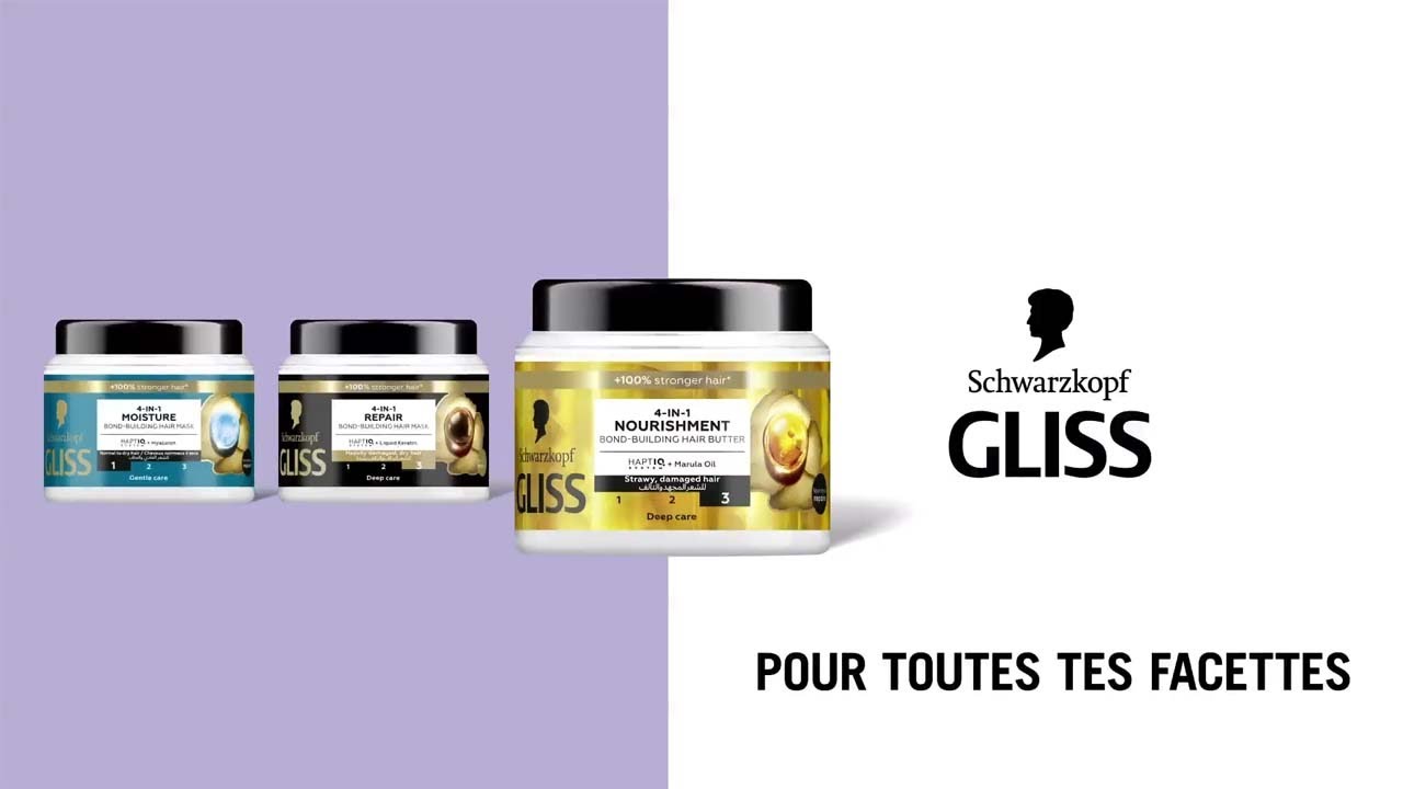 Le nouveau masque Schwarzkopf Gliss