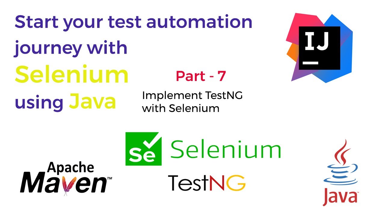How to Implement TestNG using Selenium | Part 1 | What is TestNG? | Basic Annotation | InteliJ