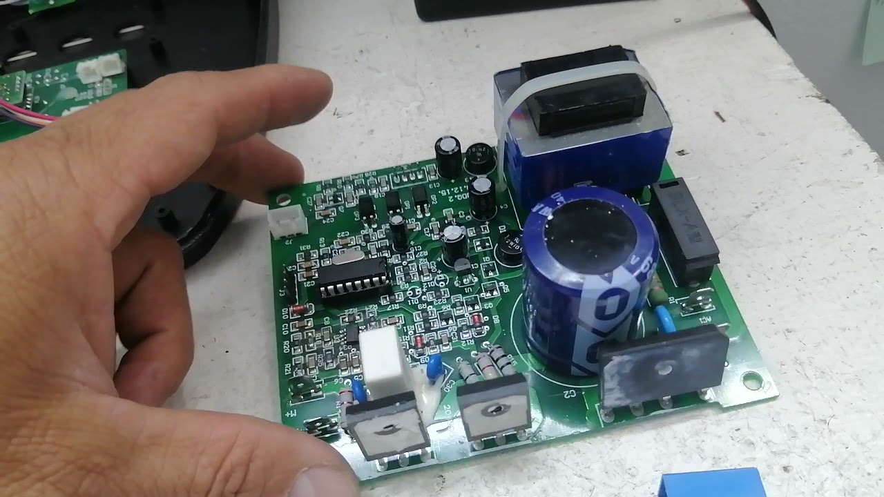 Reparación tarjeta de caminadora relay defectuoso