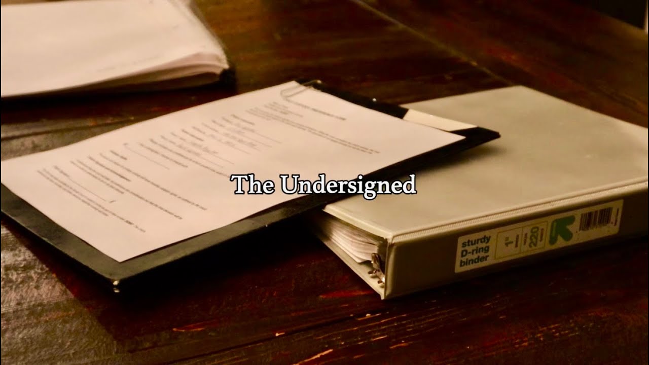 The Undersigned - UT Austin RTF Film Submission 2025 (ACCEPTED)