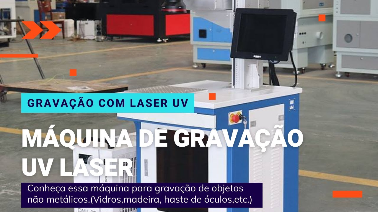 Apresenta&ccedil;&atilde;o da M&aacute;quina de grava&ccedil;&atilde;o a laser UV desktop