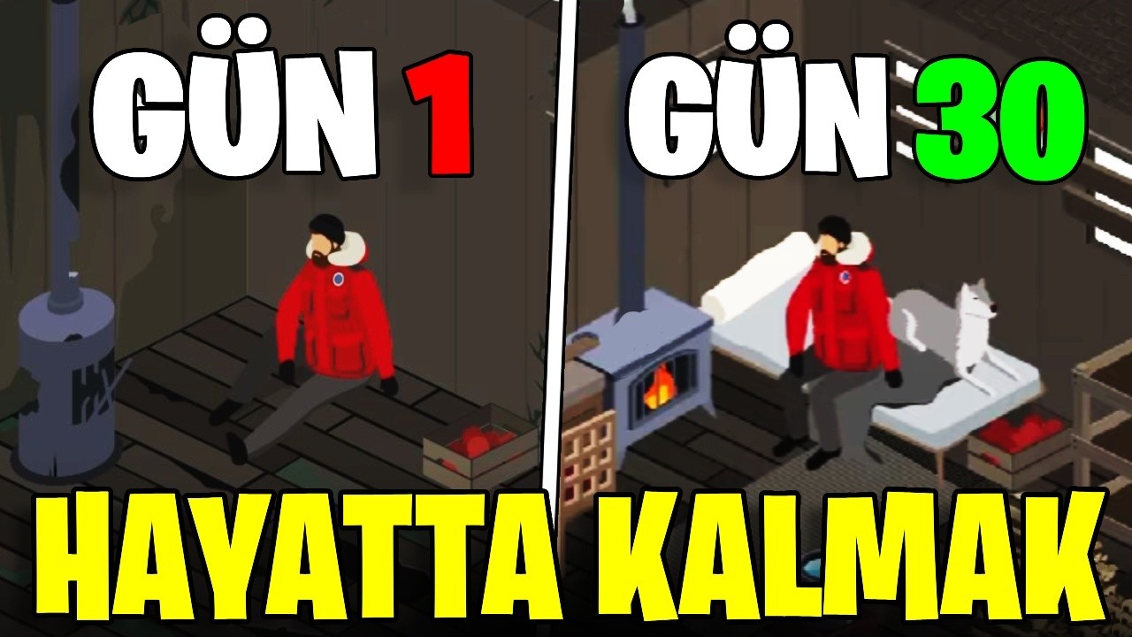 DONDURUCU SOĞUKTA KULÜBEDE HAYATTA KALMAK!