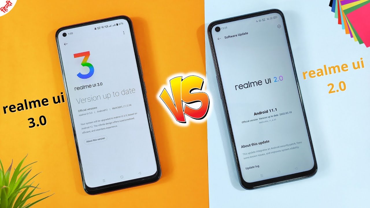 Realme UI 3.0 vs Realme UI 2.0 Detailed Features Comparison | Realme UI 3.0 Features |Realme UI 2.0