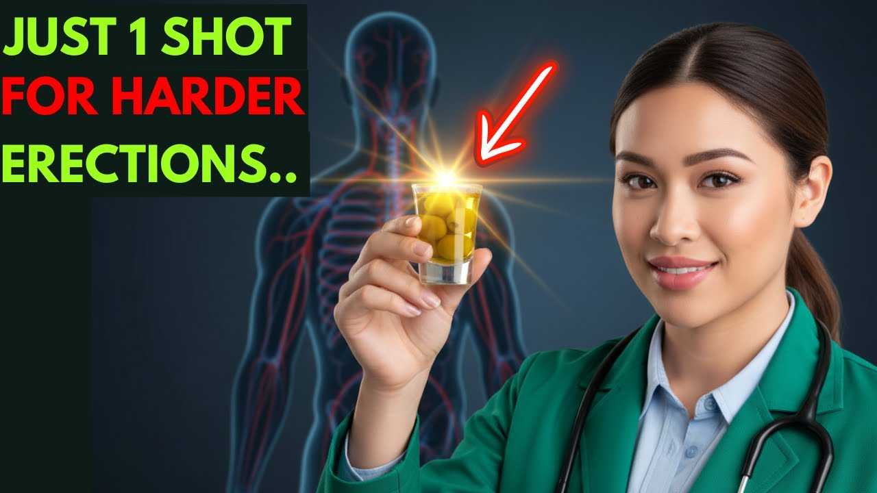SENIOR MEN: Drink THIS 1 Shot Daily for Rock-Solid Erections Even at 80!