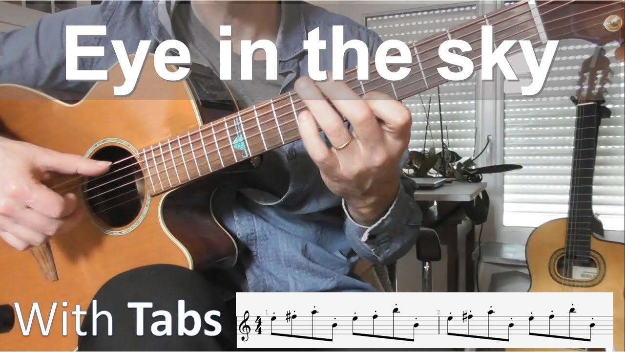 Eye in the sky - The Alan Parsons Project - solo fingerstyle guitar