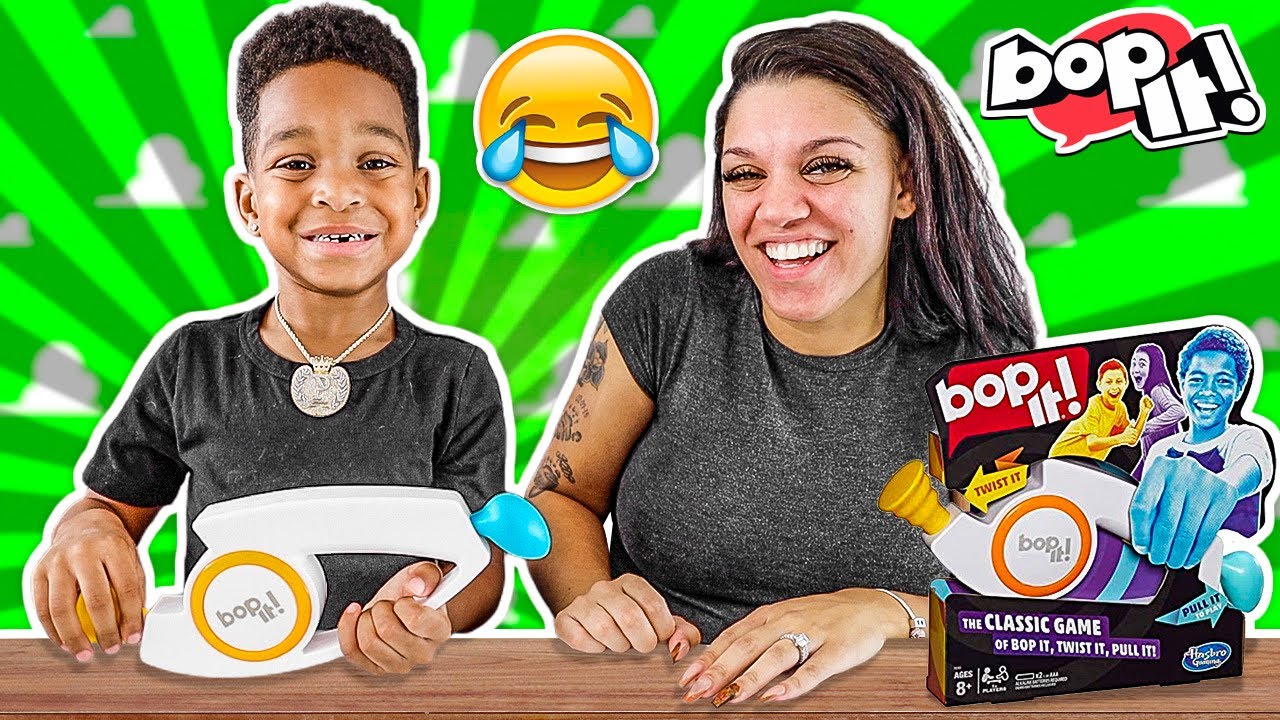 DJ PLAYS BOP IT CHALLENGE WITH MOMMY & DADDY