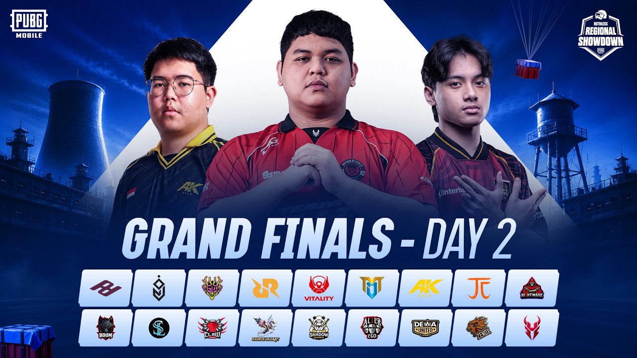 [ID] PUBG MOBILE RUTHLESS REGIONAL SHOWDOWN S5 GRAND FINALS DAY 2 FT. #BTR #RRQ #AE #BOOM
