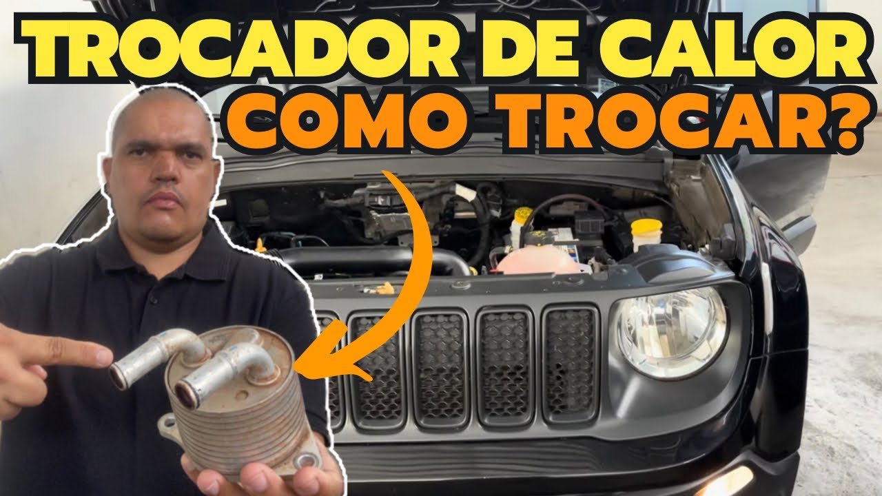 COMO TROCAR O TROCADOR DE CALOR DO JEEEP RENEGADE COMPASS TORO? QUAL O MELHOR ADITIVO PARA RADIADOR?