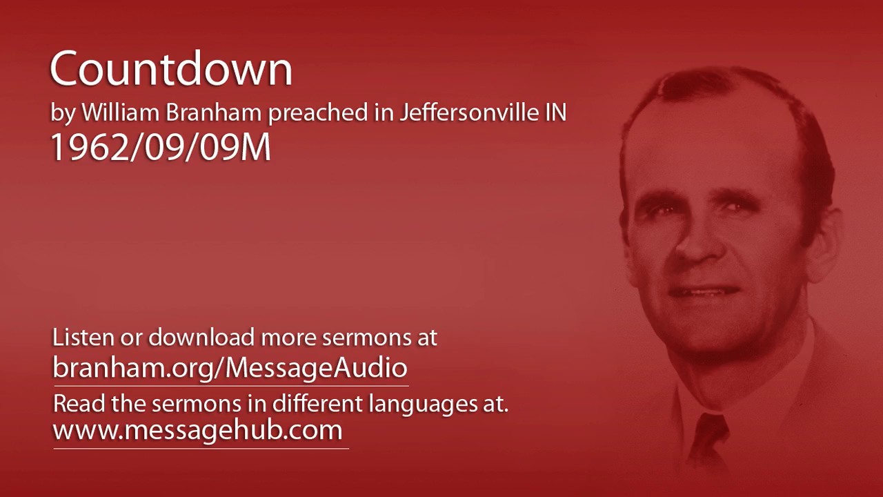 Countdown (William Branham 62/09/09M)