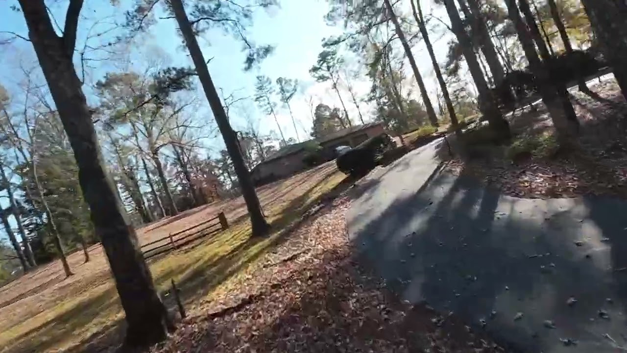 Avata 2 Flying through the trees with a crash