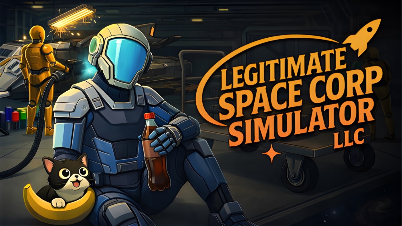 Legitimate Space Corp Simulator LLC - Trailer gameplay pc + Steam updated link 🔽