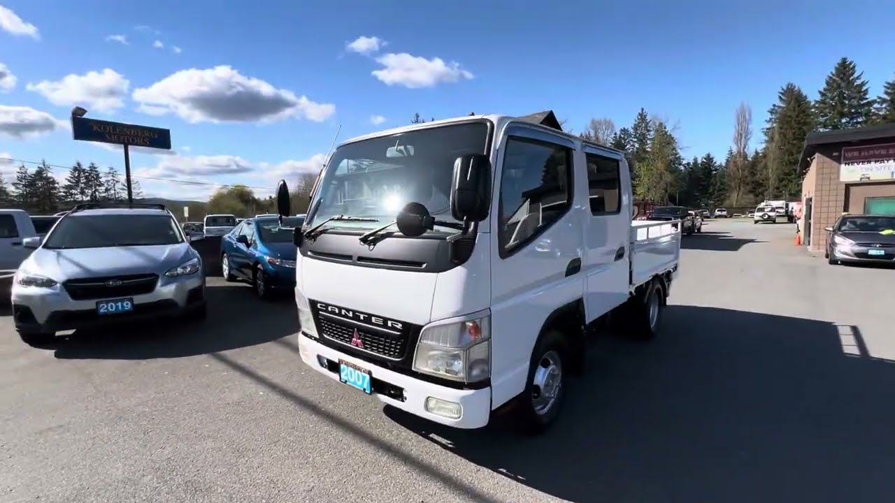 2007 MITSUBISHI CANTER CREW CAB DIESEL 4X4 в Kolenberg Motors Ltd.