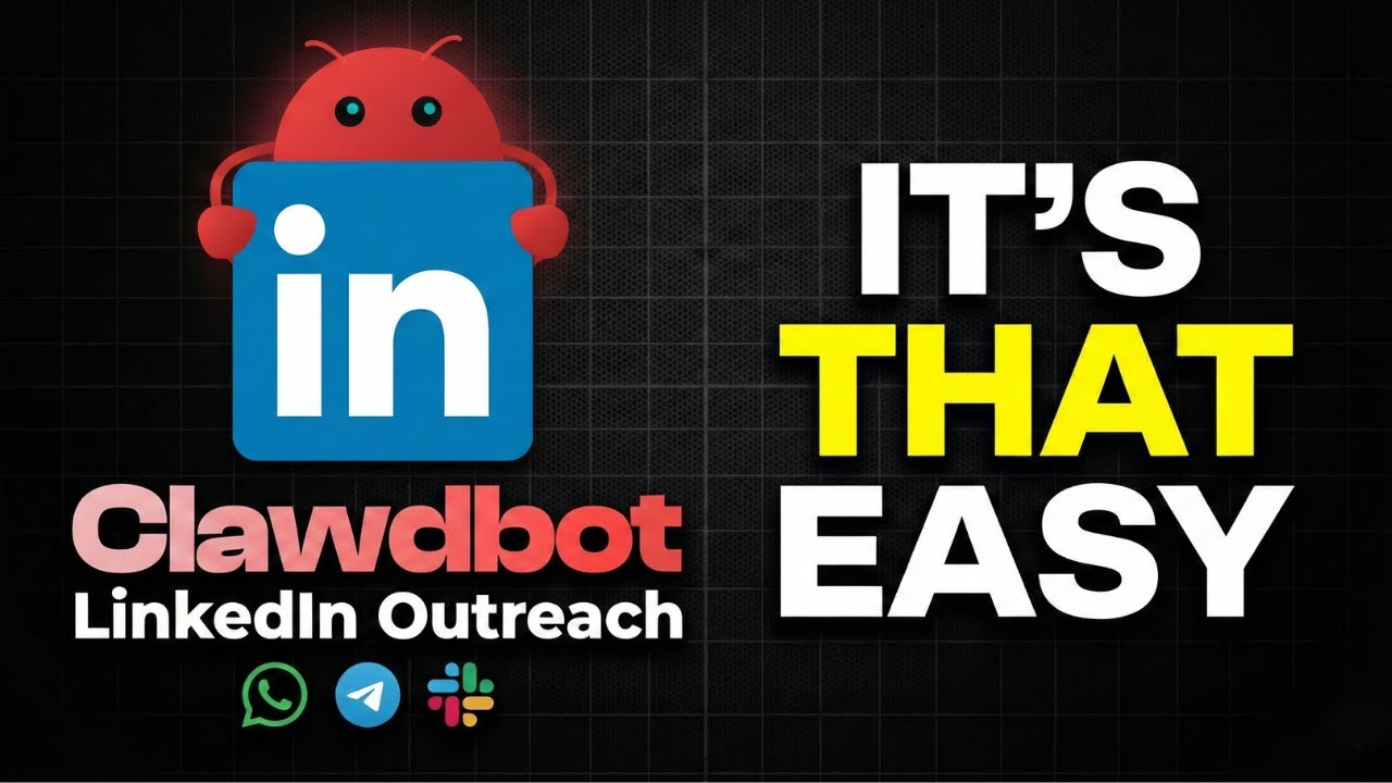 Clawdbot Built My Entire LinkedIn Outreach System in 10 Minutes