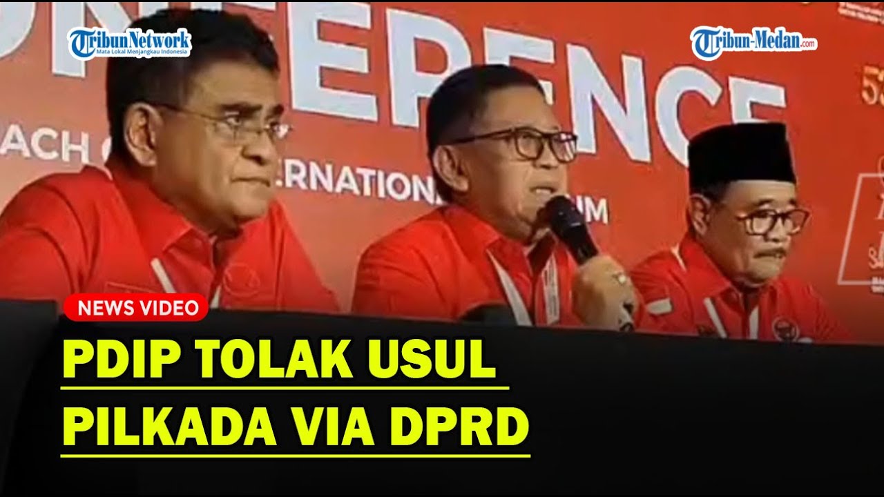 PDIP Tolak Usul Pilkada Via DPRD❗