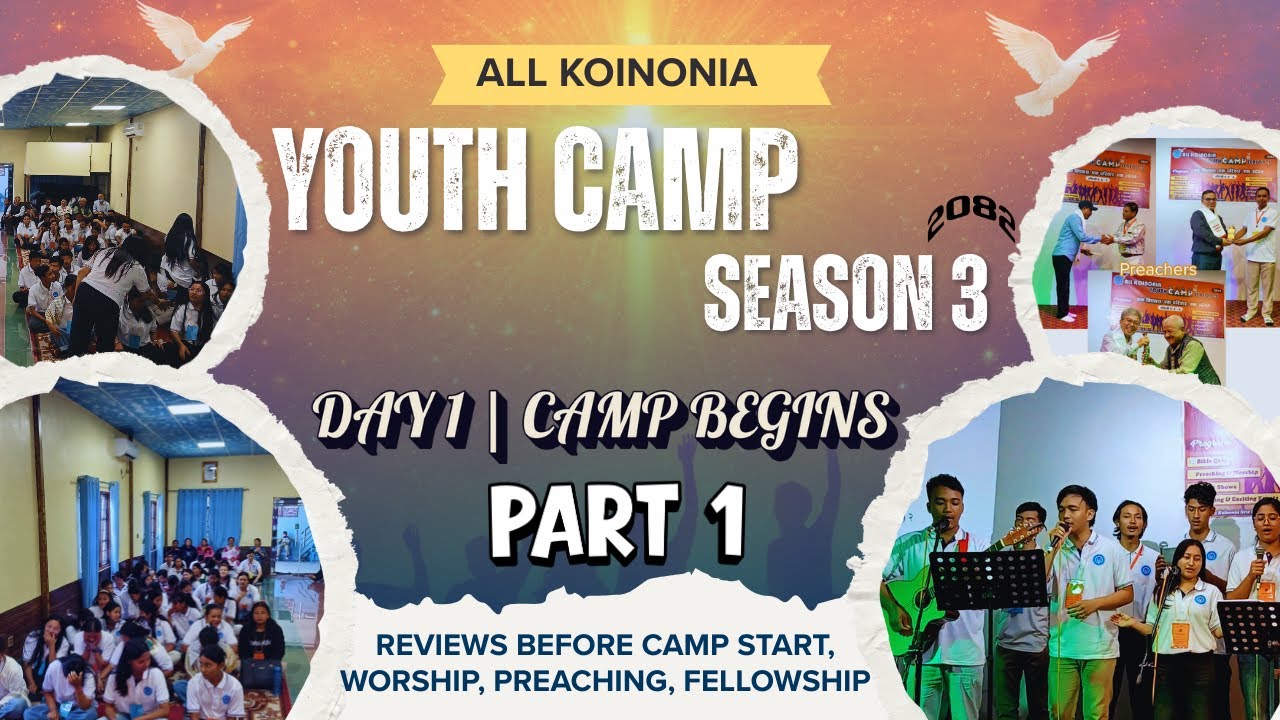 Youth Camp Season 3 – Day 1 (Part 1) | Worship, Preaching & Camp Begins