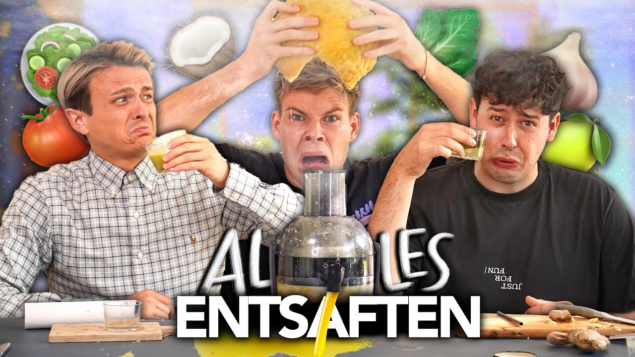 WIR ENTSAFTEN ALLES WAS WIR FINDEN KÖNNEN mit CrispyRob und Dima | Joey's Jungle