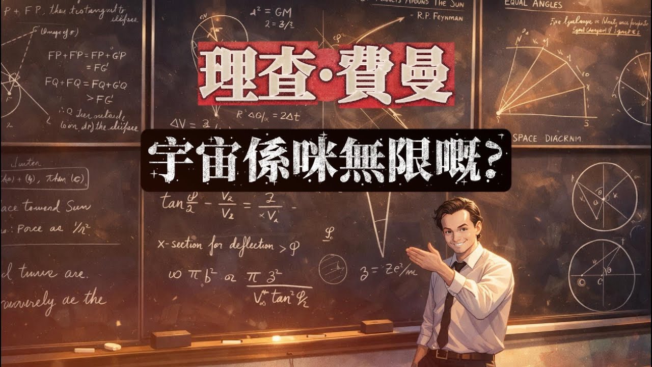 《理查·費曼 - 宇宙係咪無限嘅?》| 廣東話（粵語）