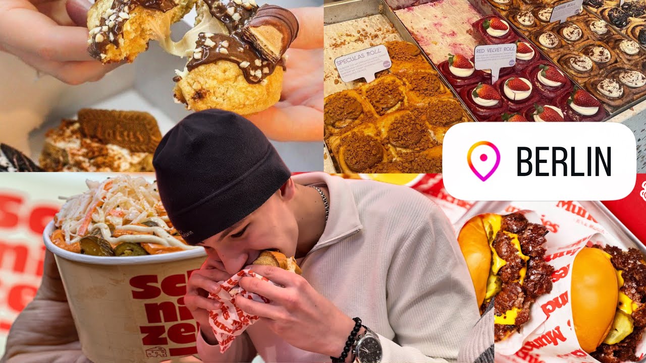 FoodTOUR durch BERLIN🍔🤤 (mit Boxern und deutschen MEISTERN🥊) | EduardBoxing90