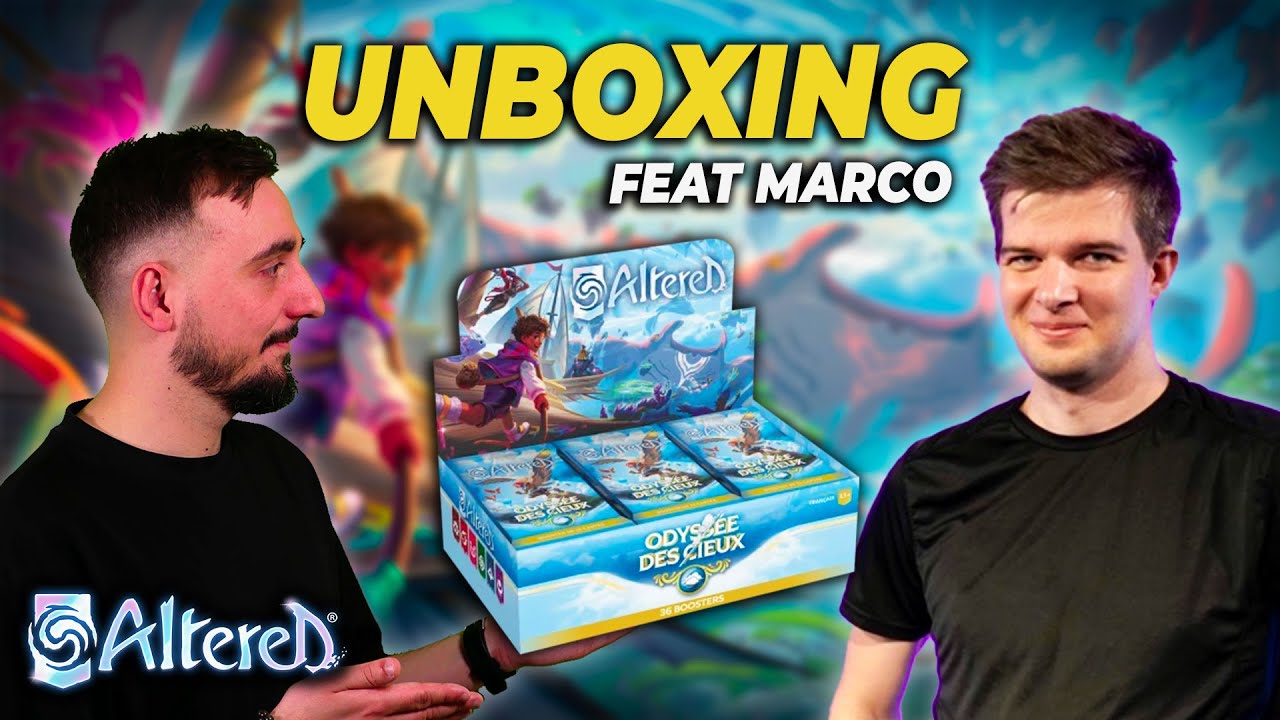 VOUS SAUREZ TOUT SUR LE SET 4 D' ALTERED APRES CET UNBOXING ! Feat MARCO