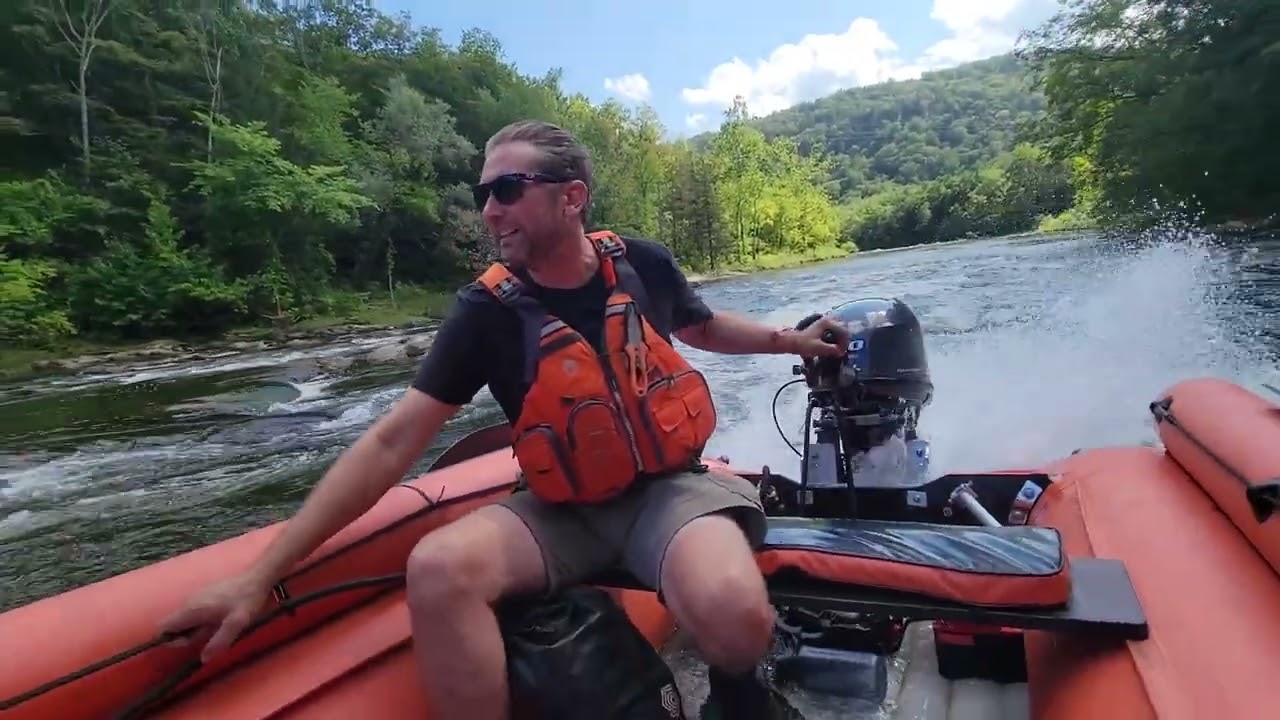 Boating The Housatonic from New Milford to Kent in the Solar Strela 470 with Yamaha 30hp Jet