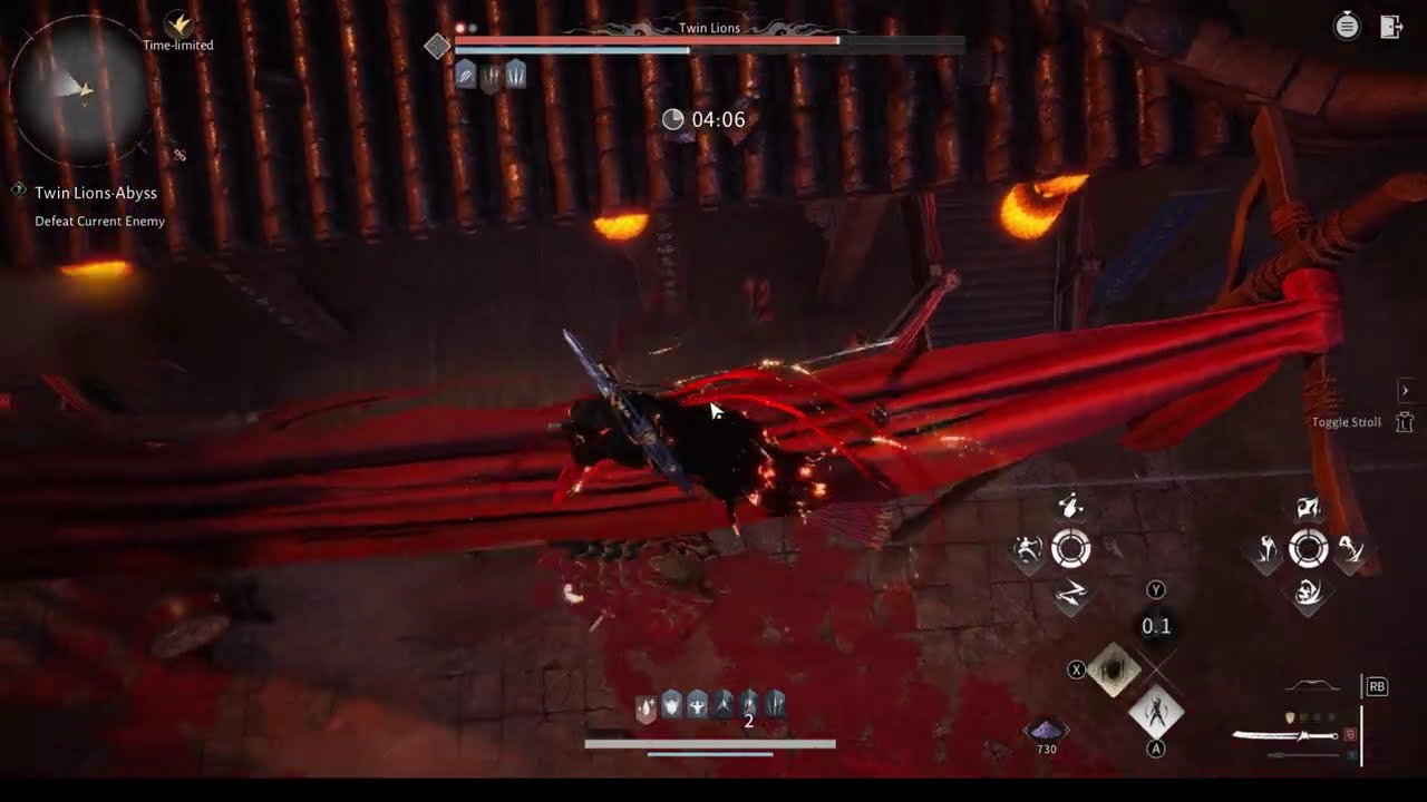 WWM Twin Lions Abyss no damage Cheese