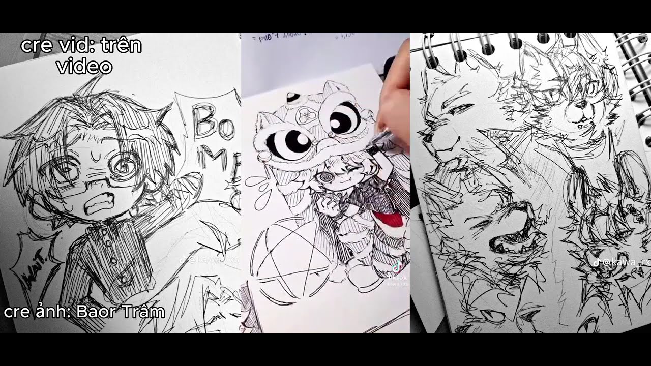 TỔNG HỢP VIDEO VỀ CÁC DÂN VẼ #art #drawing #artists #xh #tiktok #sketch #artist #draw #fanart