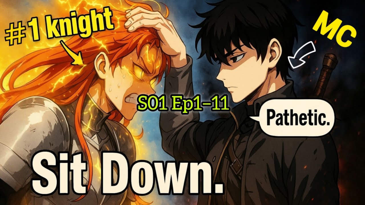 [1-11] This MC's Rage Has No Limits  BeIt Hero or Villain! | Manhwa Explain in Hindi full S01 Ep1–11