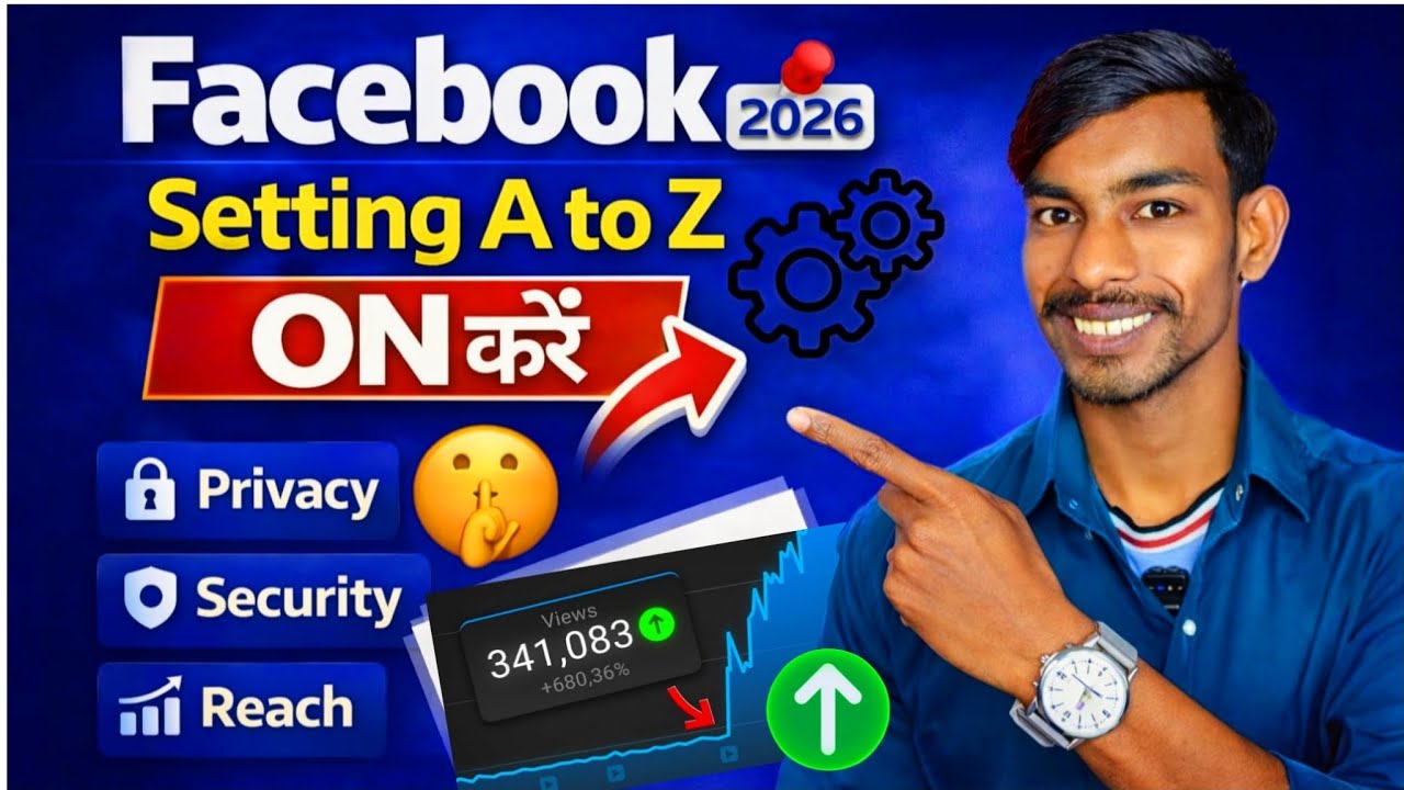 Facebook Ki Sabhi Setting A to Z 2026 | Facebook Full Settings Tutorial Hindi