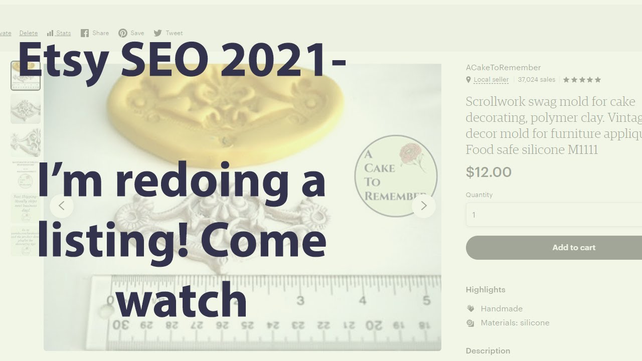 Etsy SEO  Title and Tags rewrite. How to write your title and tags.