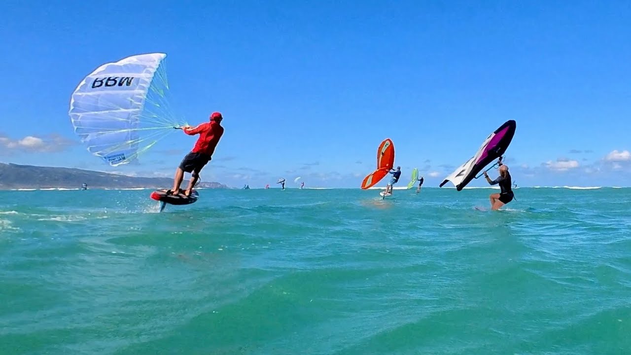 A very long day of foiling fun from Lowers to Ka'a
