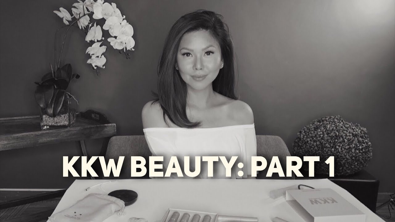 KKW Beauty Part 1: INT'L SHIPPING + UNBOXING | Kim Kardashian West Beauty | Bianca Valerio